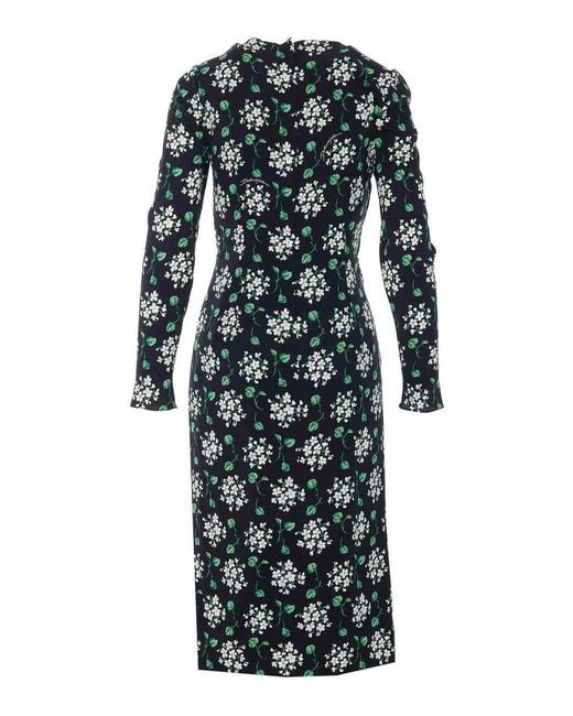 Dolce & Gabbana Multicolor Dolce & Gabbana Bblack Dress