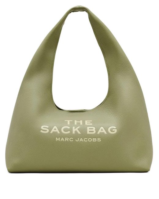 Marc Jacobs Green The Sack Bag Made Of Leather