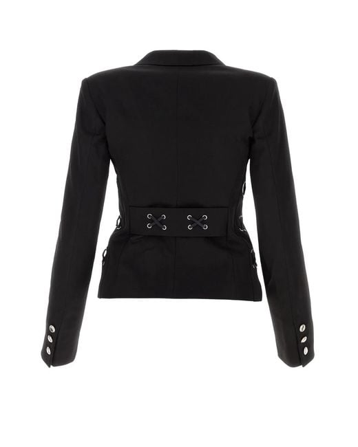 Alessandra Rich Black Giacca
