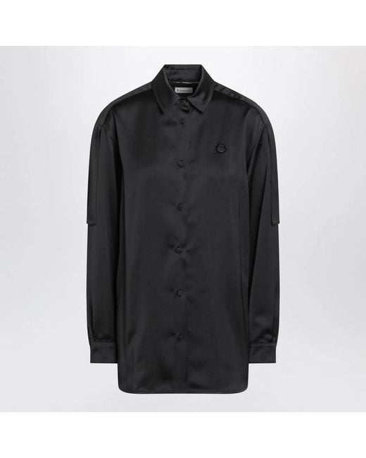 Moncler Genius Black Long-Sleeve Shirt