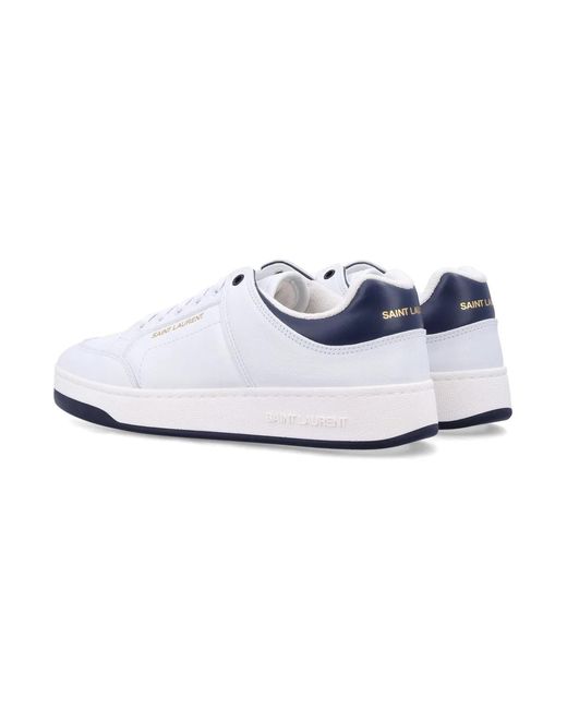 Saint Laurent White Sl61 Sneakers for men