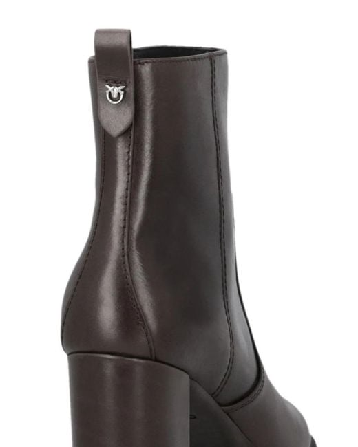 Pinko Brown Flat Shoes