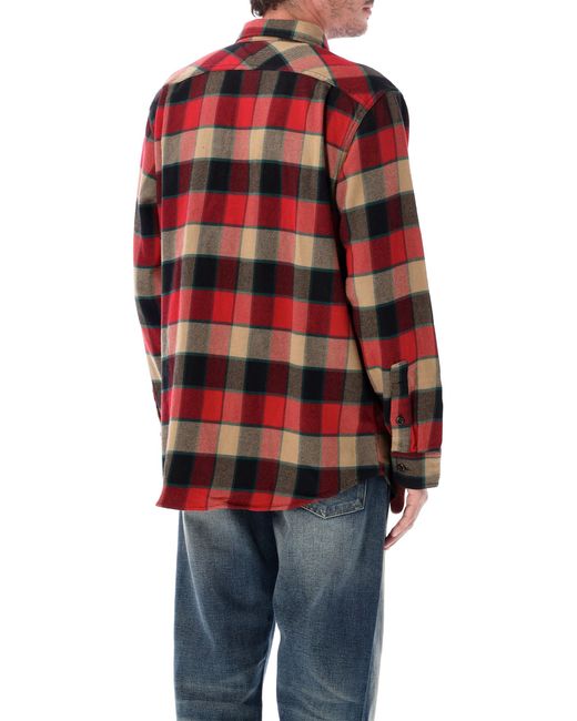 Filson Red Check Shirt for men
