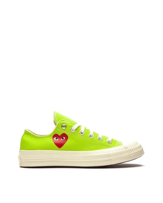 COMME DES GARÇONS PLAY Yellow X Converse Chuck 70 Ox Sneakers