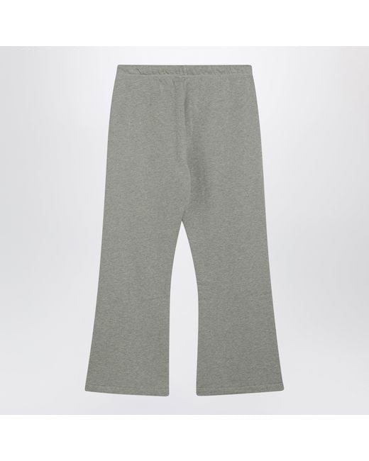 Fear Of God Gray Flare Cotton Jogging Trousers for men