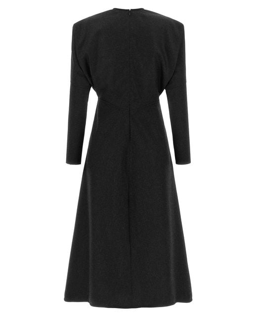Victoria Beckham Black 'Dolman' Dress