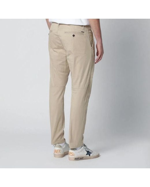DSquared² Natural Cotton Trousers for men
