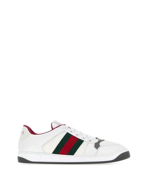 Gucci White Sneaker Fabric, R.S for men