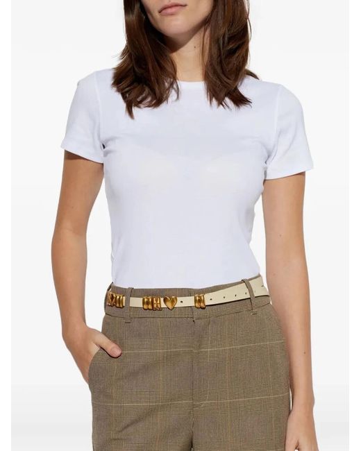 By Malene Birger Metallic "Ounlas" Belt