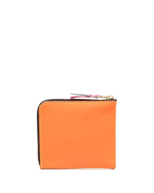 Comme des Garçons Yellow Wallet Leather Angular Bag