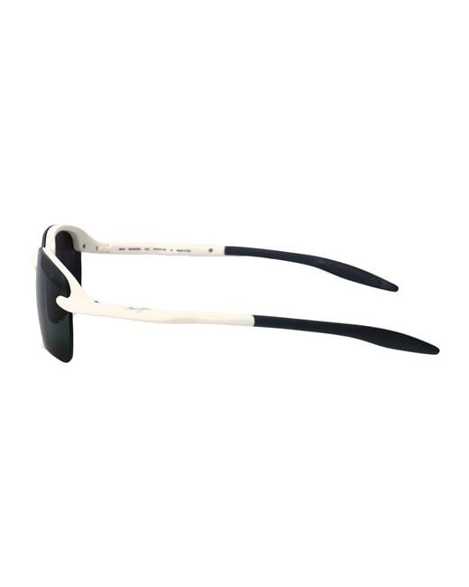 Maui Jim Black Metal Matte Plastic Sunglasses