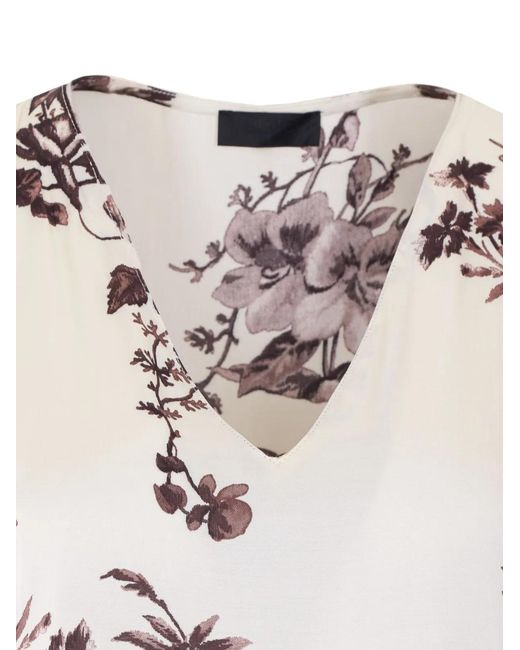 Liu Jo White Chocolate Leaf Cotton Jacket