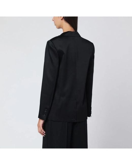 Jonathan Simkhai Black Double-Breasted Jacket