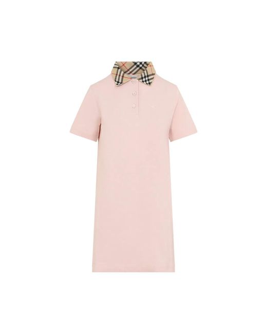 Burberry Pink Bouquet Iris Polo Dress