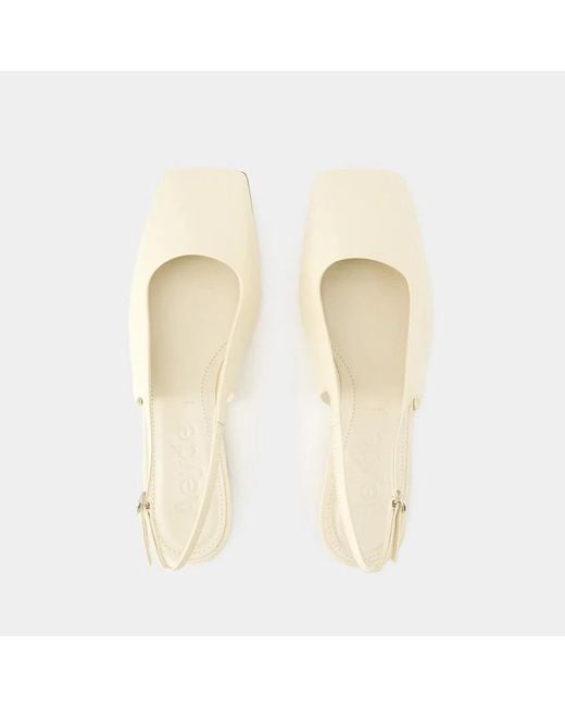 Aeyde Natural Liya Sandals