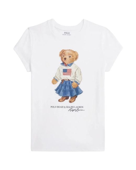 Polo Ralph Lauren White Bear T-Shirt