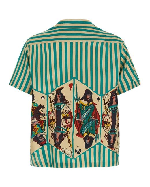 Bode Green 'Royals' Shirt for men