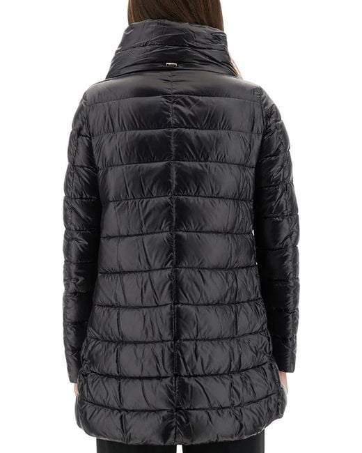 Herno Black Piumino "A-Shape Amelia"