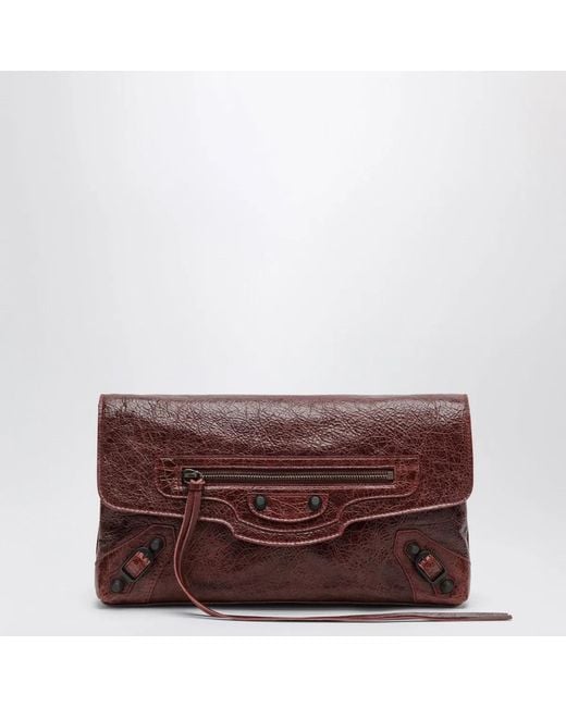 Balenciaga Red Le City Pouch