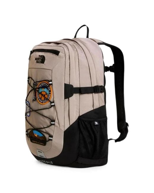 The North Face Gray "Borealis Classic Patch" Backpack