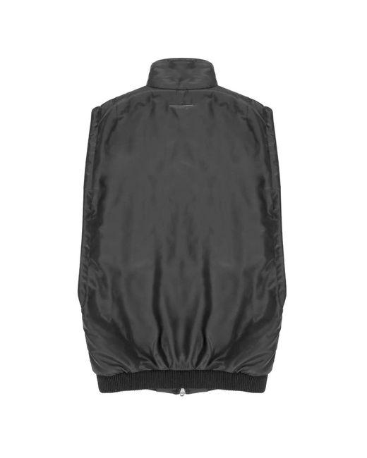 MM6 by Maison Margiela Black Nylon Jacket