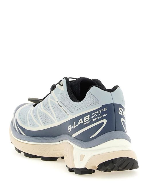 Salomon Blue 'Xt-6' Sneakers