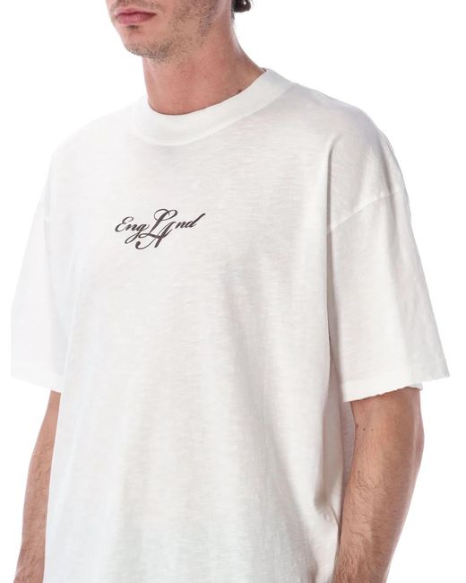 Represent White England T-Shirt for men