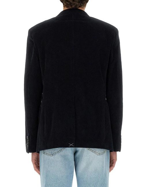 Tonello Black Singlebreasted Jacket for men