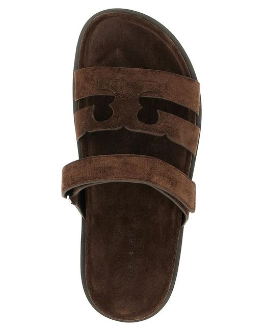Tory Burch Brown 'Ines' Sandals