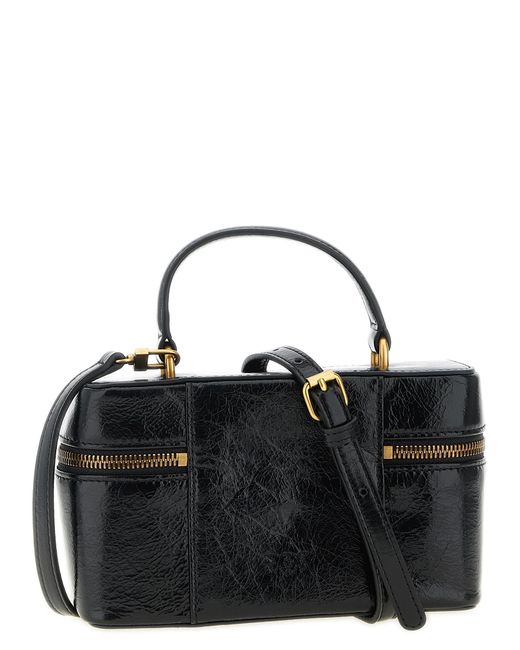 Pinko Black 'Vanity Soft' Mini Crossbody Bag