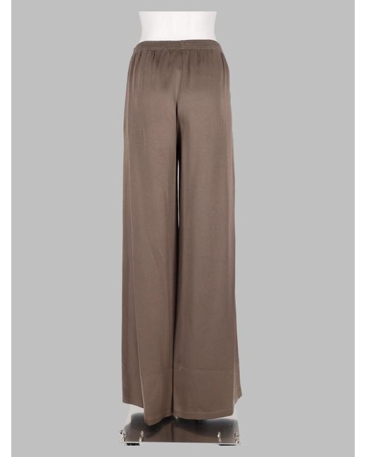 Fabiana Filippi Brown Pantalone Ampio
