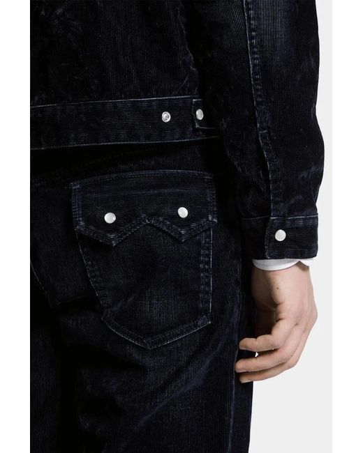 DSquared² Blue Pants 5 Pockets for men