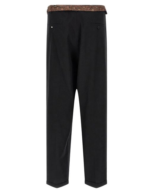 Magliano Black 'People's Chic Release' Pants for men