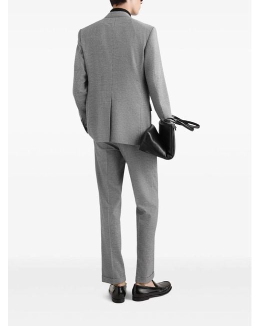 Dolce & Gabbana Gray Dolce & Gabbana Cotton Trousers for men