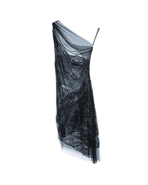 Elisabetta Franchi Blue Abito Ricamato