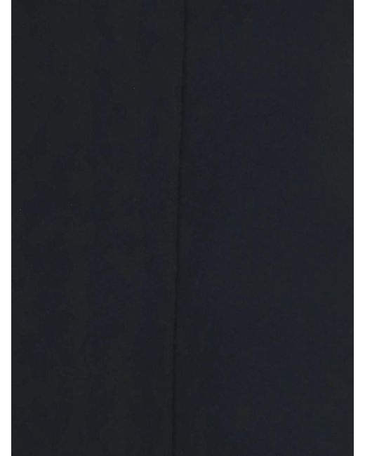 Khaite Black Roxanne High-Necked Dress
