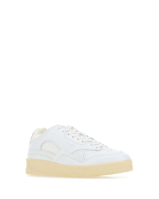 Jil Sander White Sneakers for men