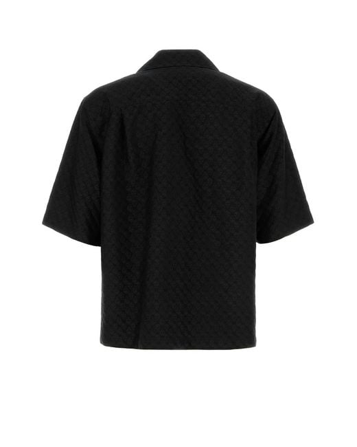 McQueen Black C/Clr Hwn Sht for men