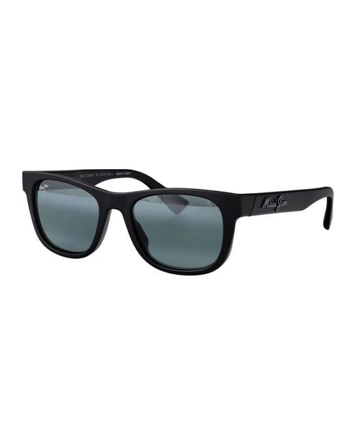 Maui Jim Black Matte Nylon Sunglasses