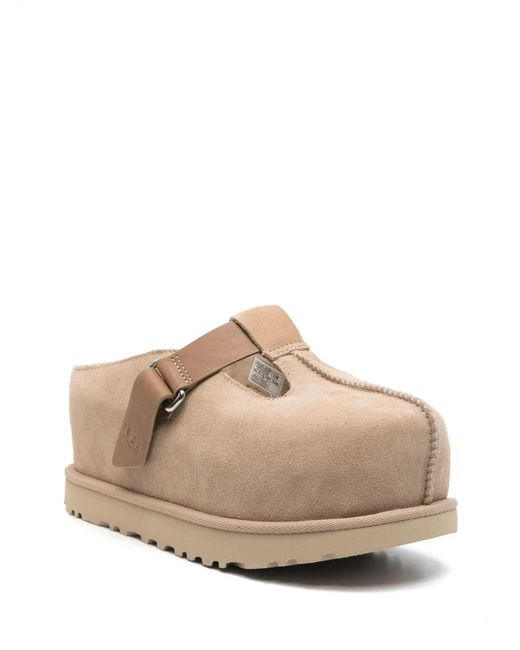 Ugg Natural Suede Mules