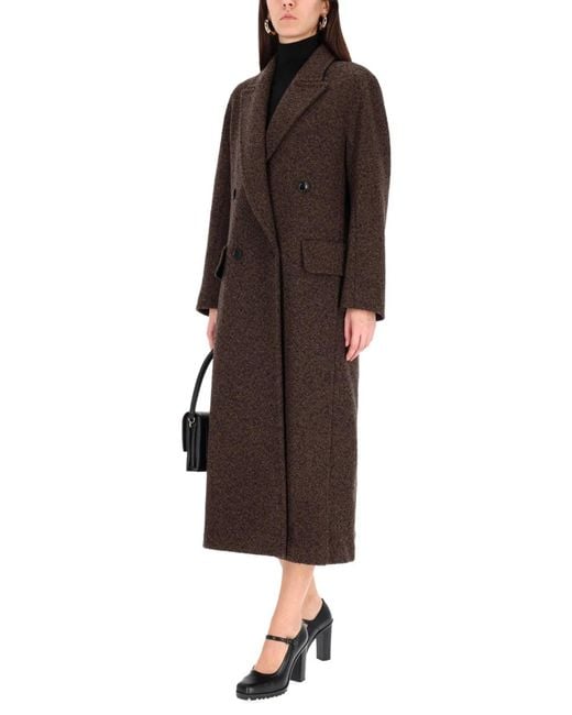 Max Mara Brown Gappotto Bow