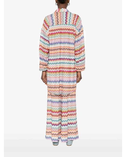 Missoni Gray Multicolour Viscose Top