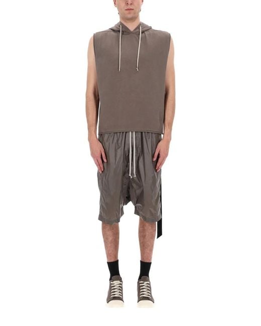 Rick Owens White Cotton Top for men