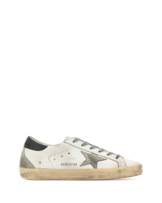 Golden Goose Deluxe Brand White Sneakers for men