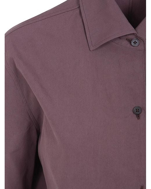 Jil Sander Purple "150" Oversized Shirt