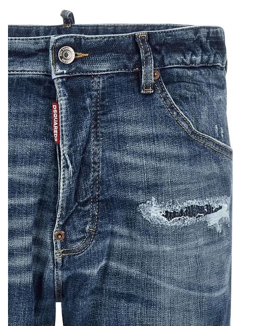 DSquared² Blue 'Teddy' Jeans for men