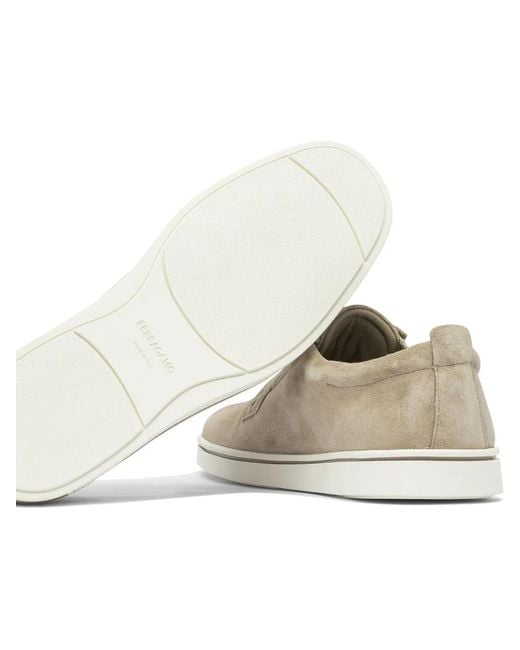 Ferragamo White Rubber Loafers for men