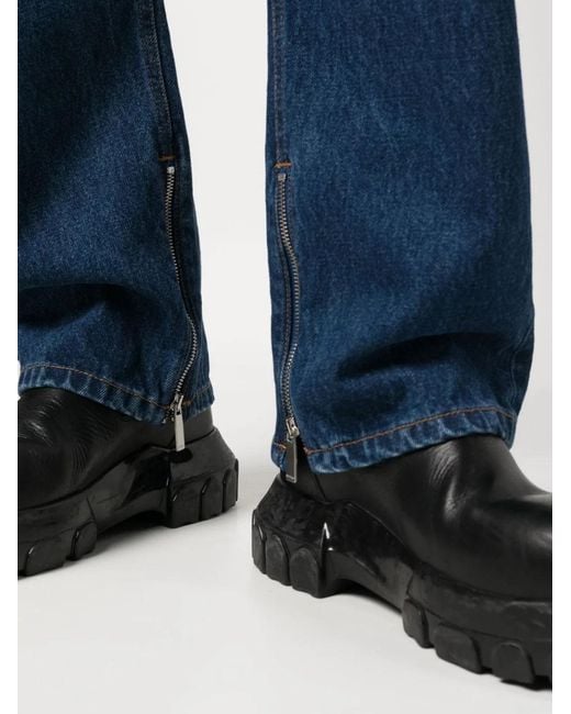 Off-White c/o Virgil Abloh Blue Skate Denim Jeans for men