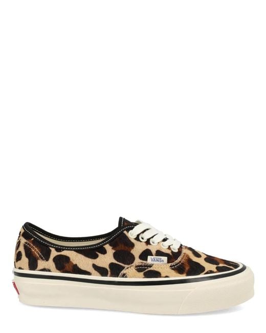 Vans Black Leather Sneaker