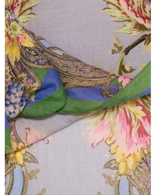 Etro Gray Pañuelo